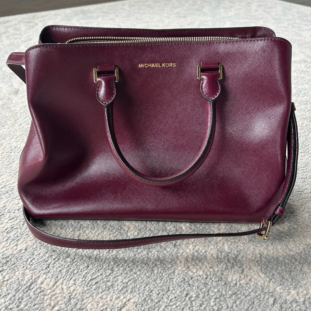 Michael Kors Purple Medium Leather Purse